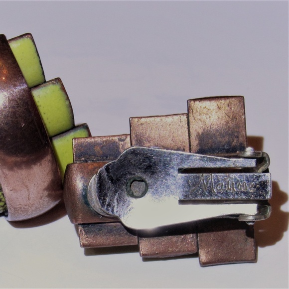 SOLD*Vintage Matisse Renoir Parure Necklace Set - Picture 5 of 5